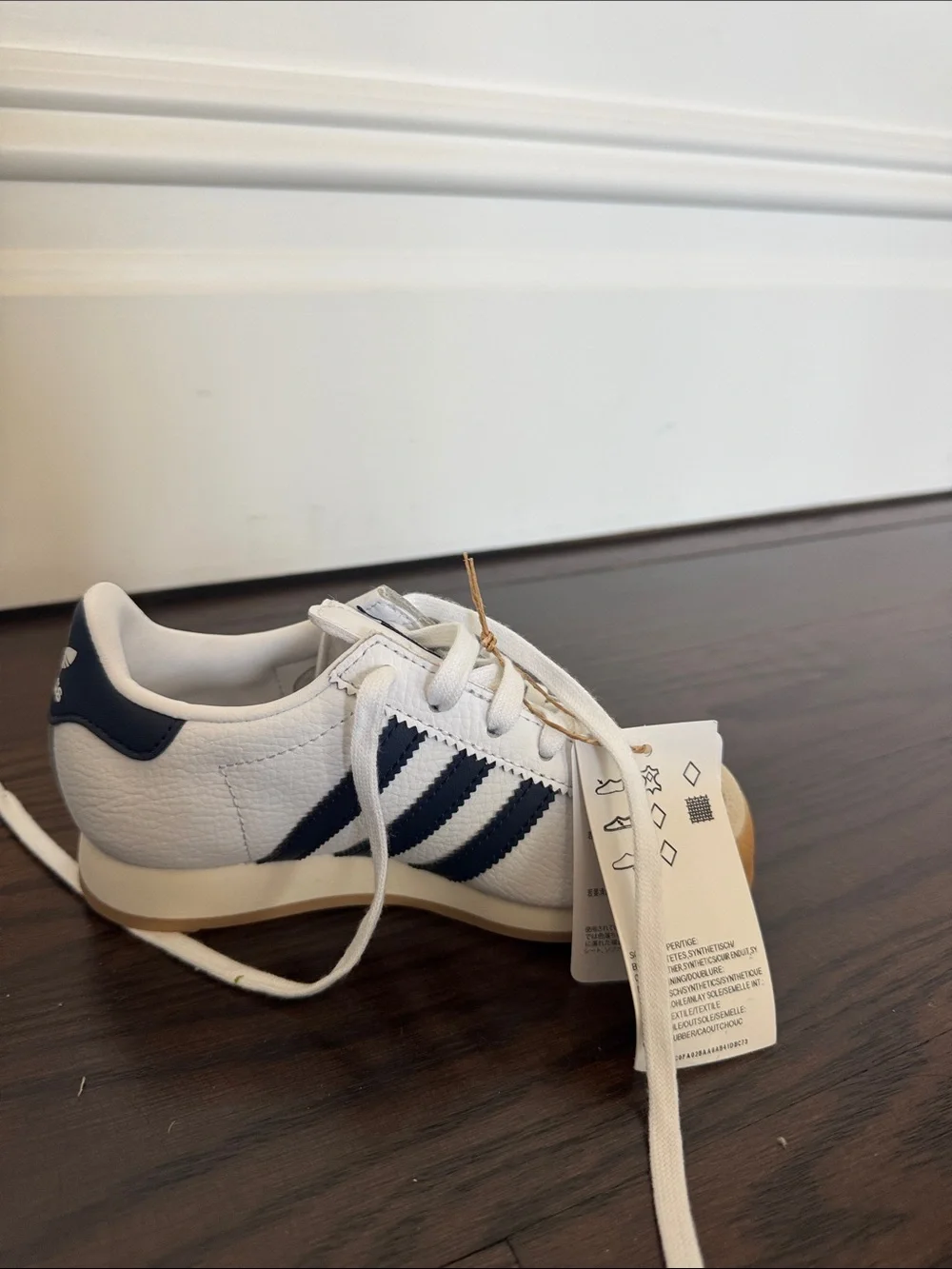 adidas Kids Blue & White Sneaker Box (Samoa)